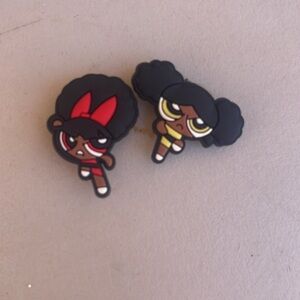 Power puff croc Jibitz set (2)